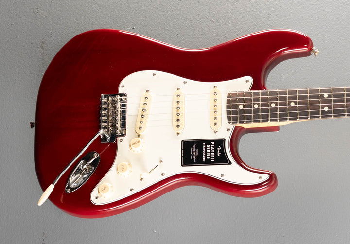 Player II Stratocaster - Transparent Cherry Burst