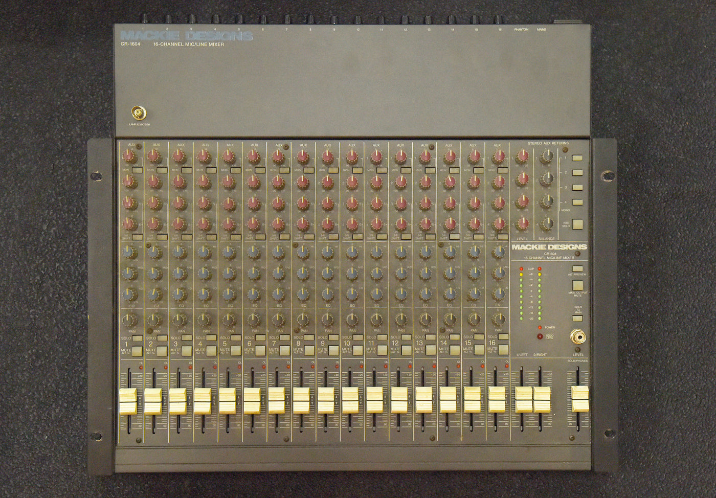 CR-1604 - 16 Channel Mic/Line Mixer, Recent