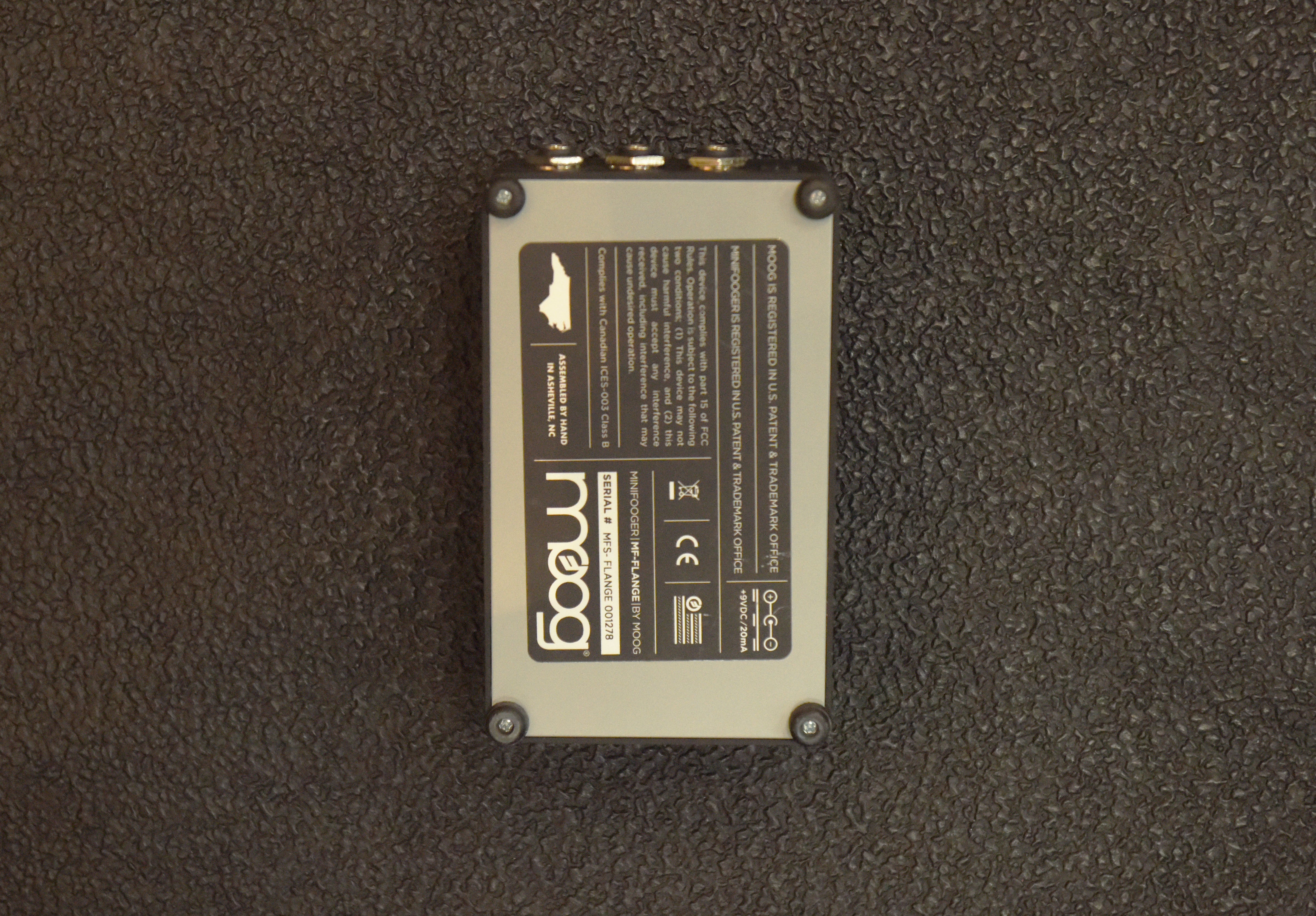 ギター moog Minifooger MF FLANGE Moog Minifooger Flanger Pedal | Sweetwater