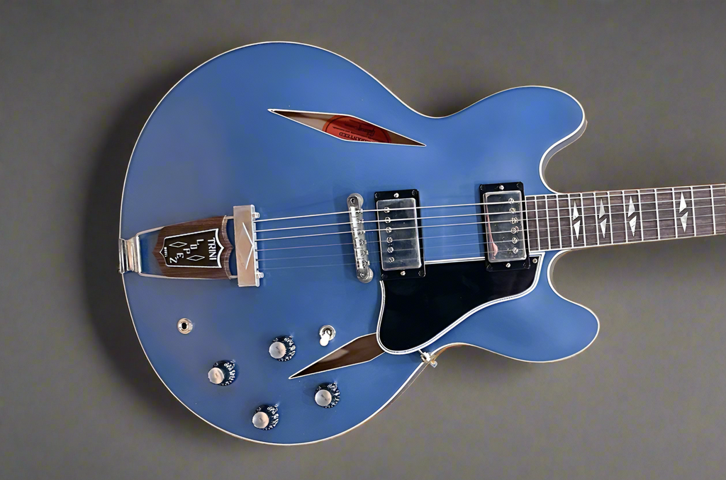 邦楽 BLUE TWINS LE GRAY LP 1964 Trini Lopez Standard Reissue - Pelham Blue – Dave's Guitar Shop