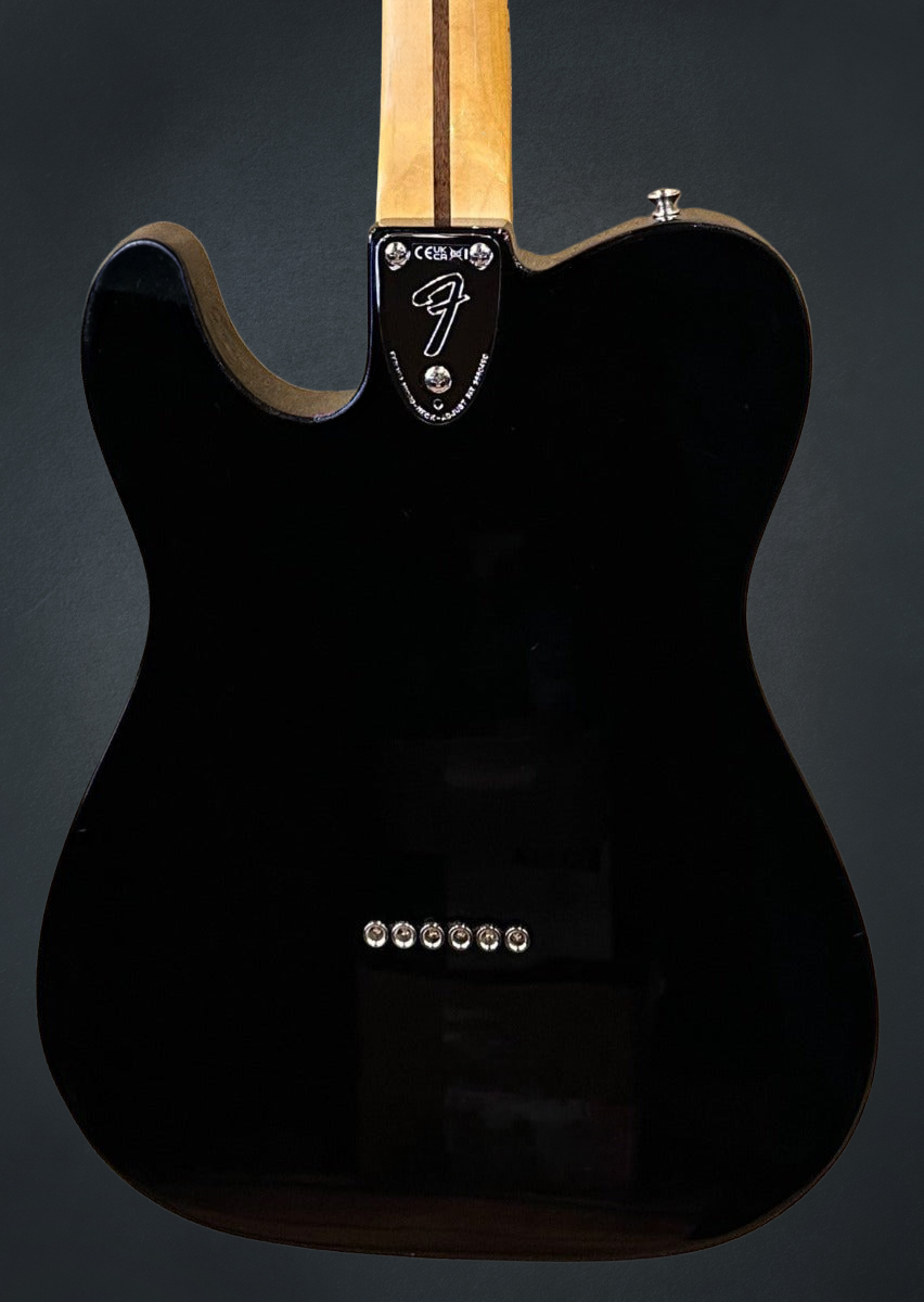 American Vintage II 1977 Telecaster Custom - Black w/Maple