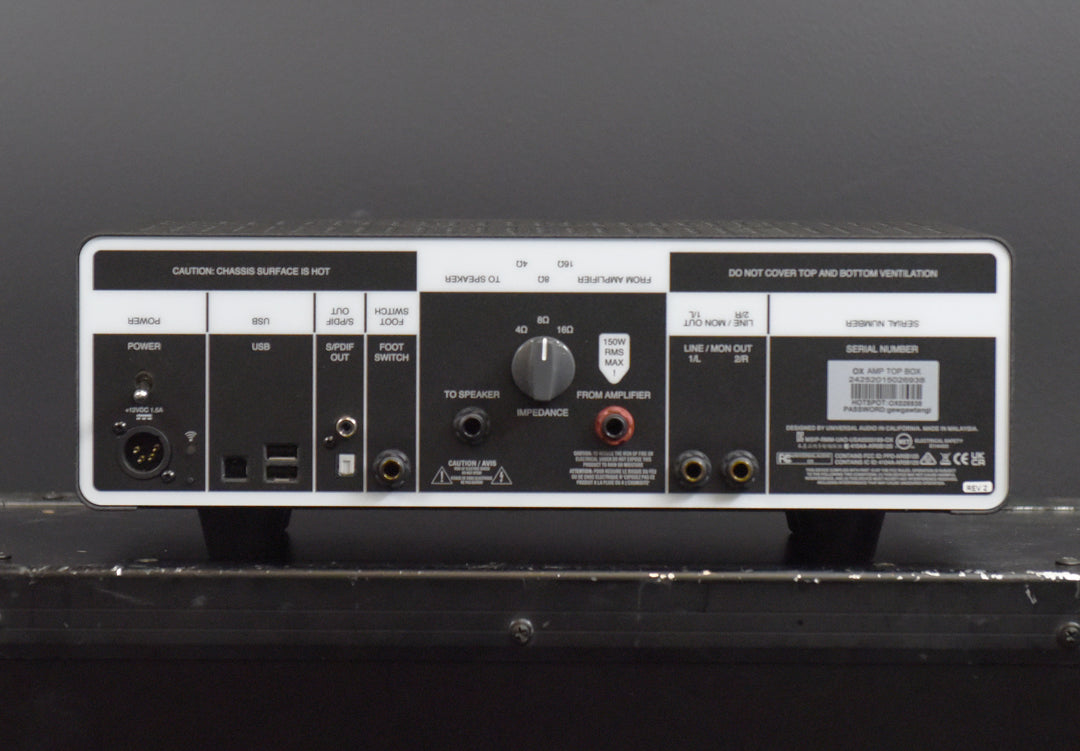OX Amp Top Box Attenuator, Recent