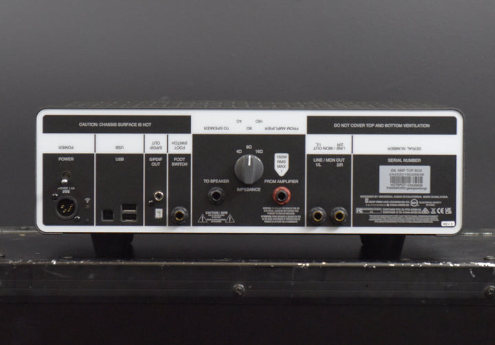 OX Amp Top Box Attenuator, Recent