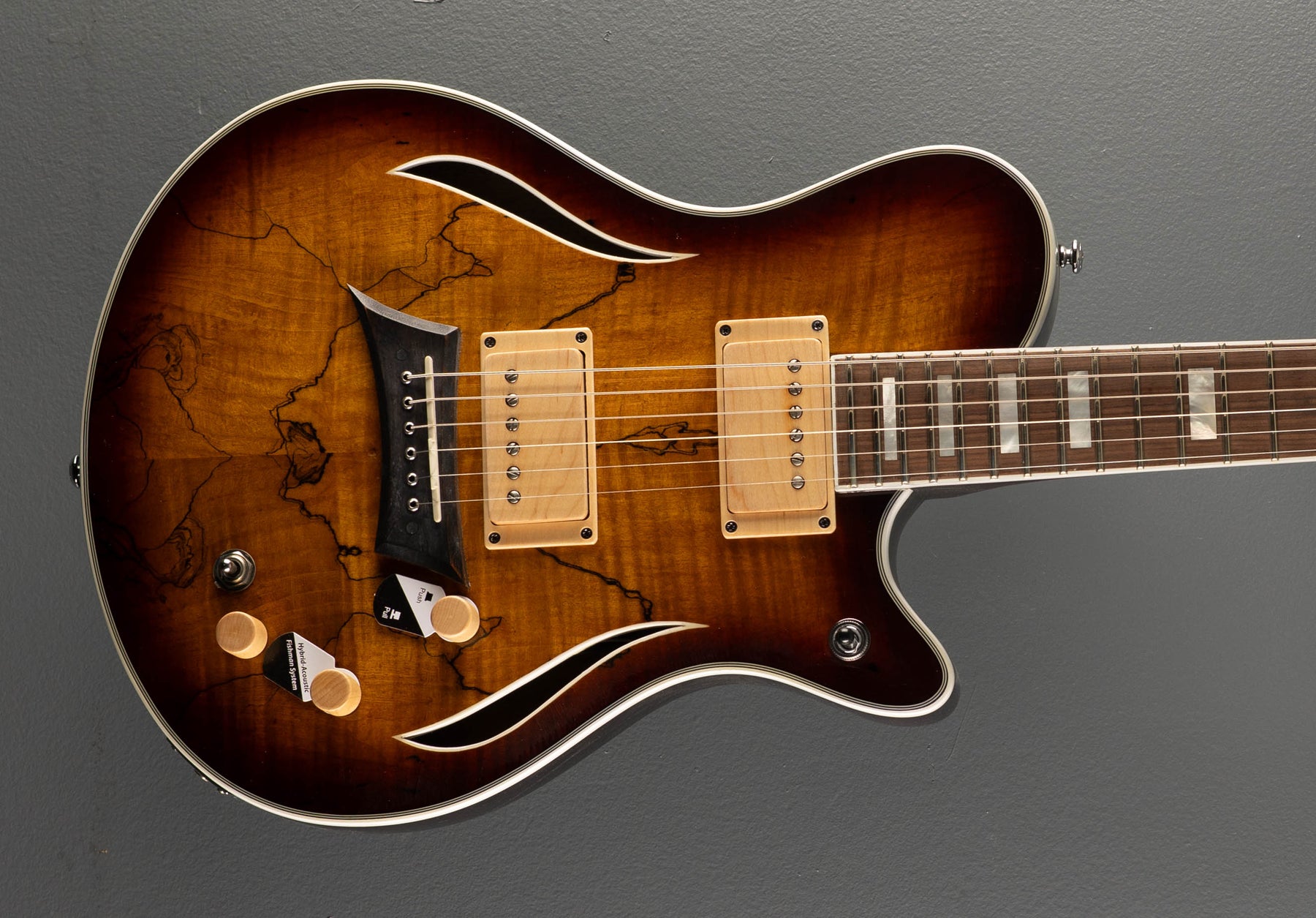 Hybrid Special - Spalted Maple Burst – Dave's Guitar Shop