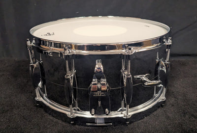 Custom Chrome over Brass G1464 Snare Drum