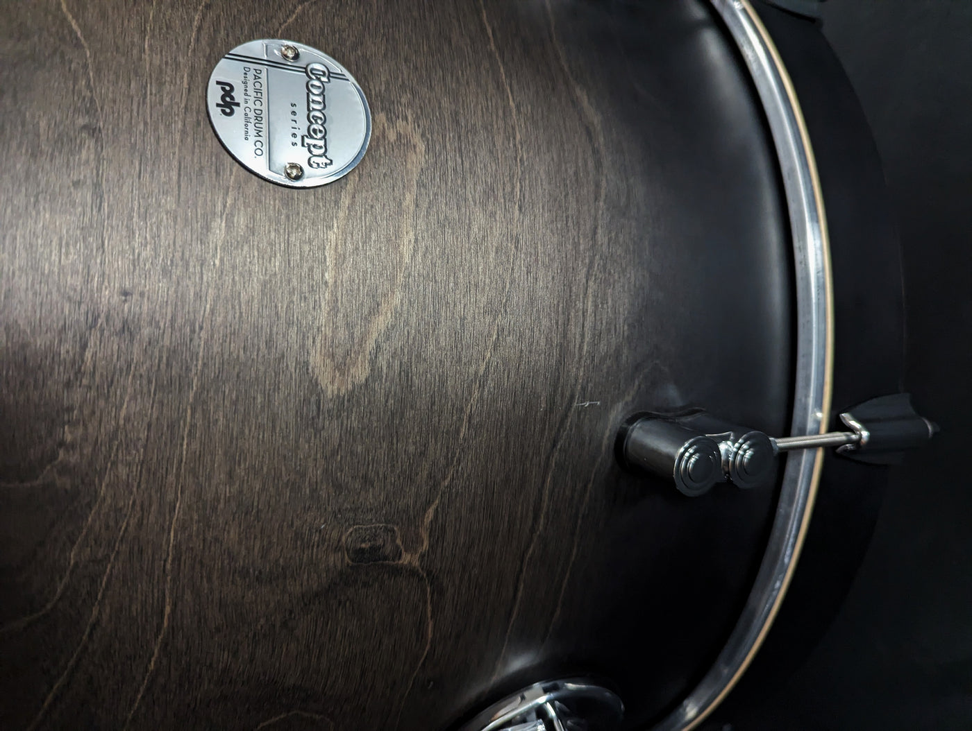 Concept Maple Charcoal Satin Burst 4 Piece Shell Pack - Floor Demo