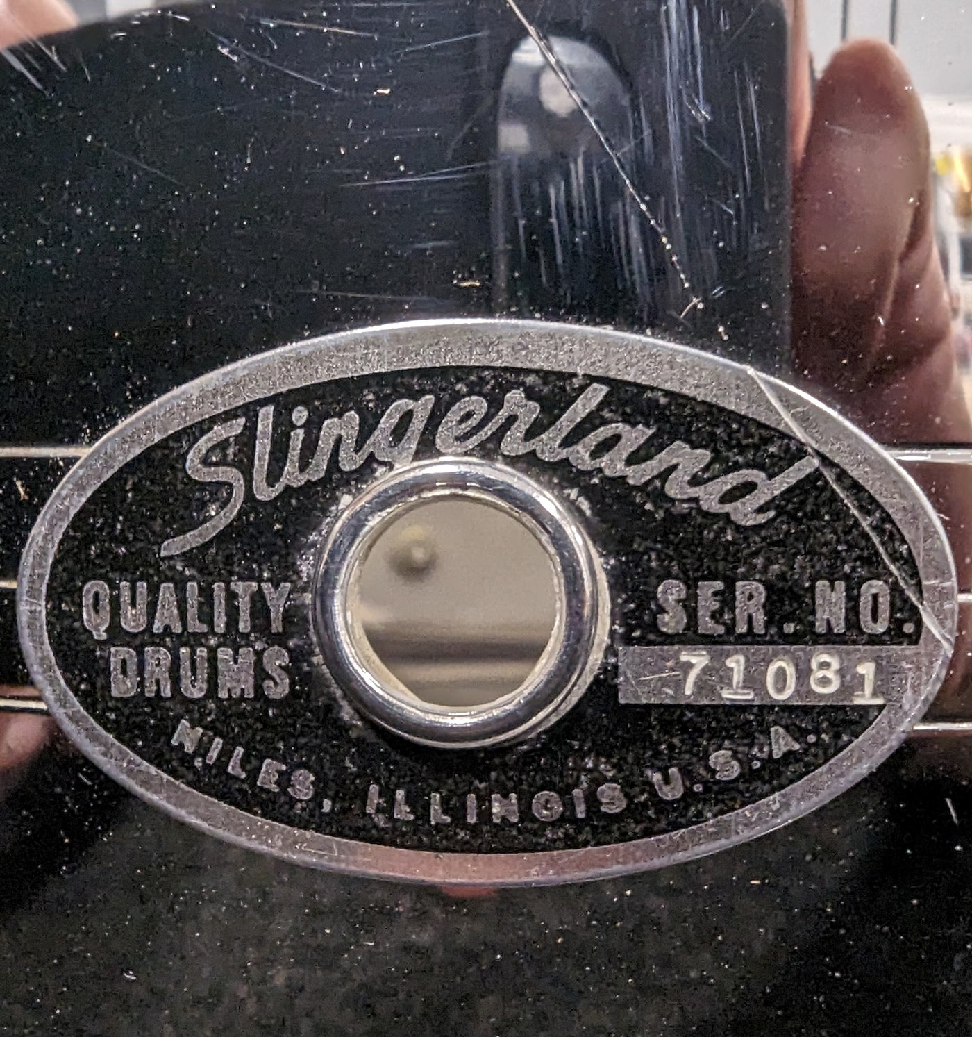 Vintage 1966 Gene Krupa Sound king Snare