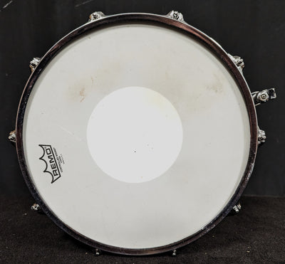 6x13" Black Chrome over Brass Snare Drum