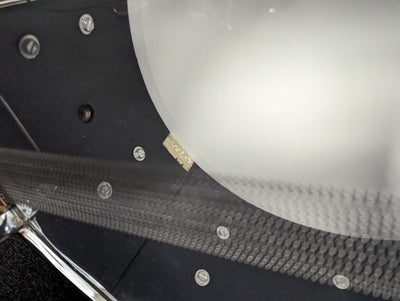 Chrome over Fiberglass Snare