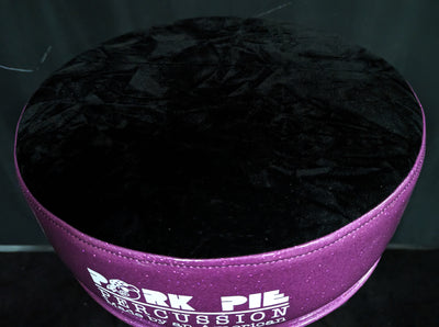 Purple Sparkle/Black Crush Round Top Throne