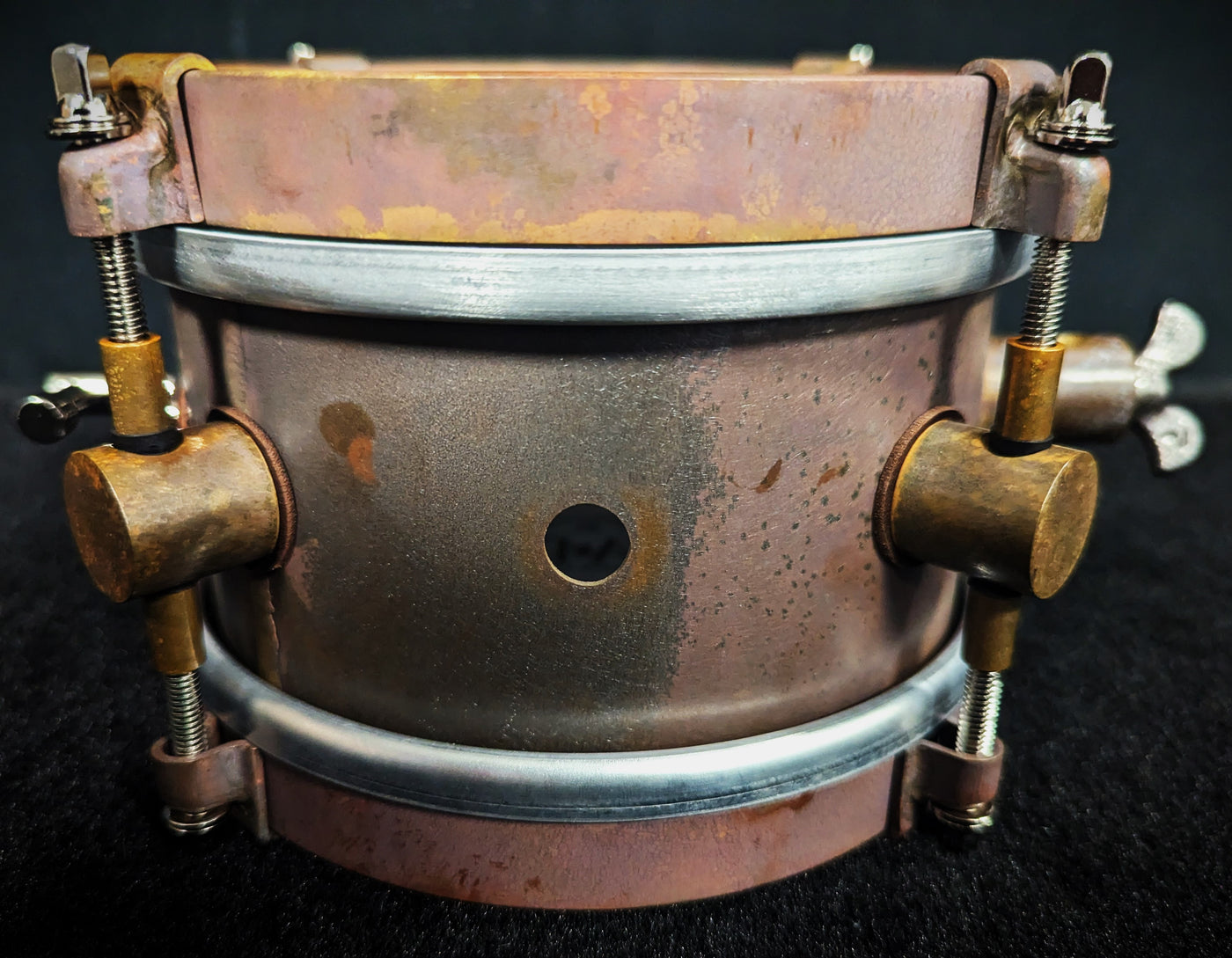 4x6 Inch Raw Brass Snare