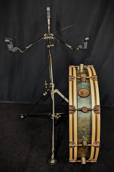 4x18 Inch Raw Brass Gunshot Snare