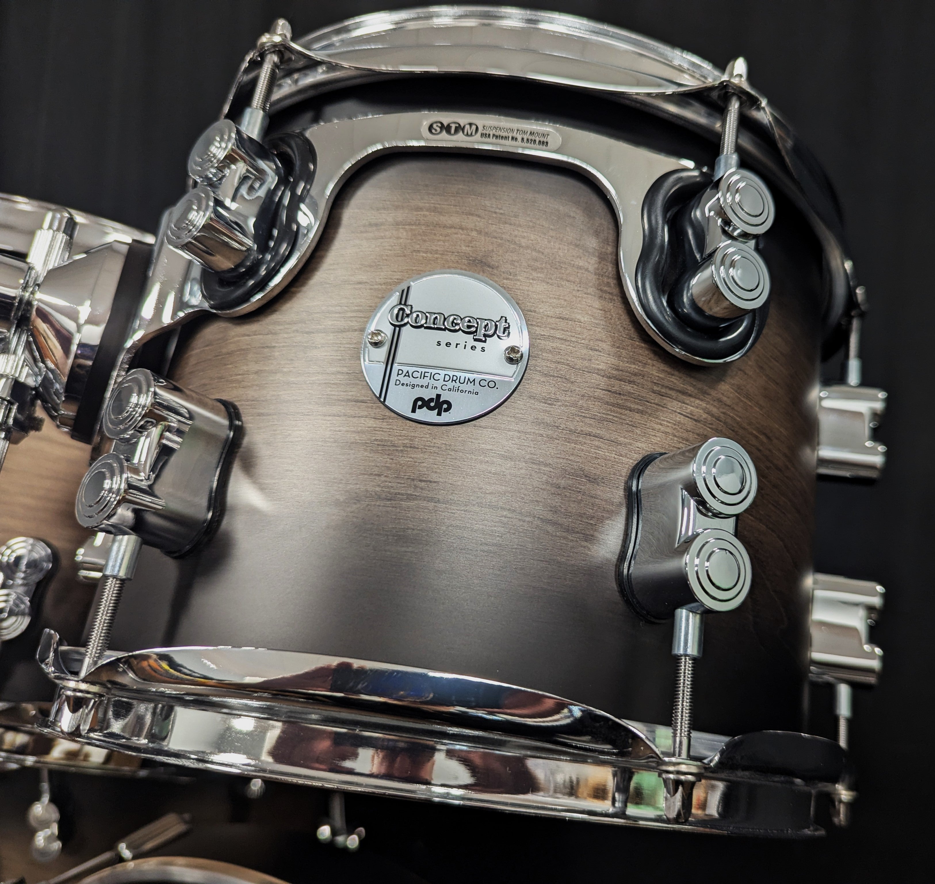 Concept Maple 7-Piece Shell Pack Charcoal Satin Burst – Dave's