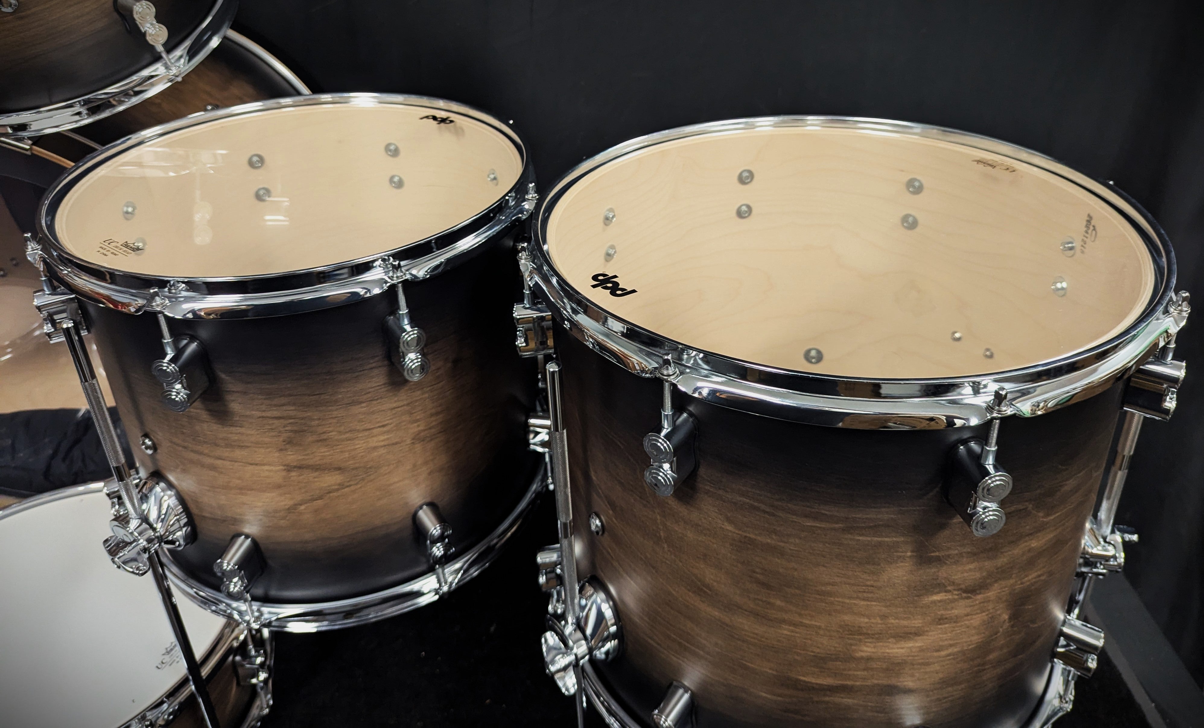 Concept Maple 7-Piece Shell Pack Charcoal Satin Burst – Dave's