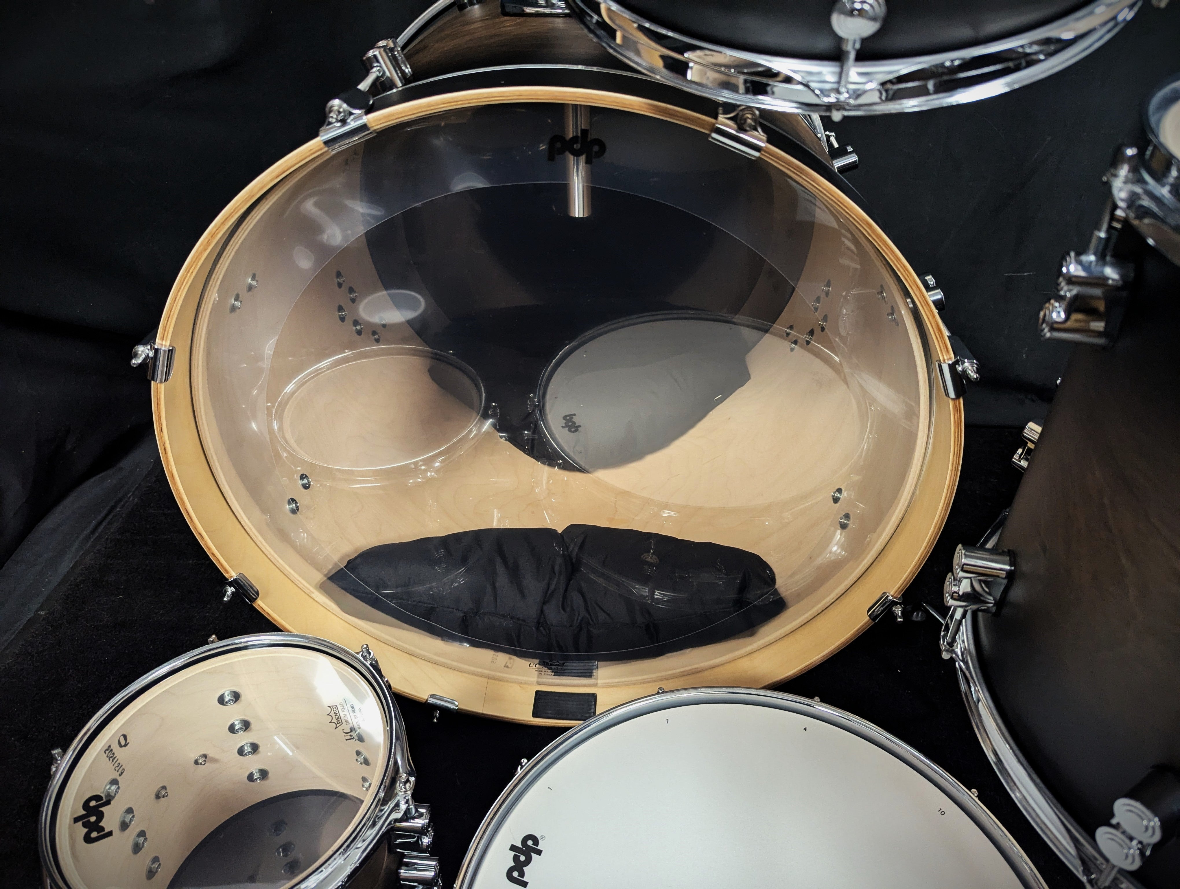 Concept Maple 7-Piece Shell Pack Charcoal Satin Burst – Dave's