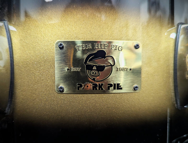 Hip Pig Black Gold Duco Snare