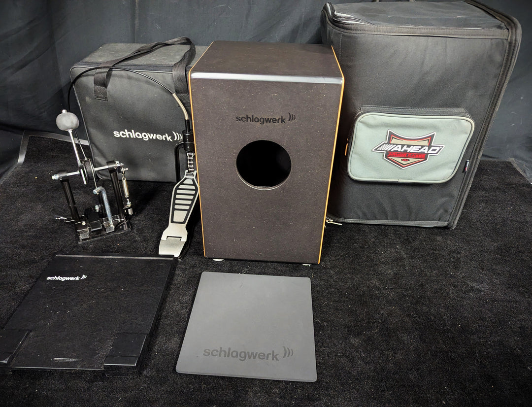 CP436 2inOne Dual Cajon & CAP100 Pedal with Cases
