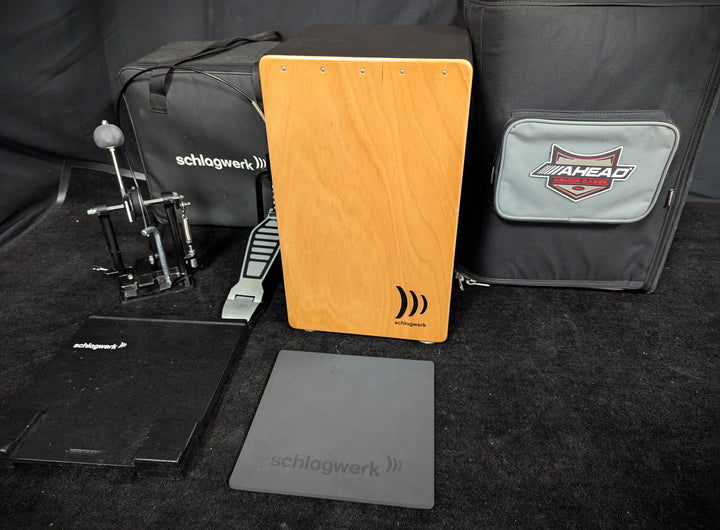 CP436 2inOne Dual Cajon & CAP100 Pedal with Cases