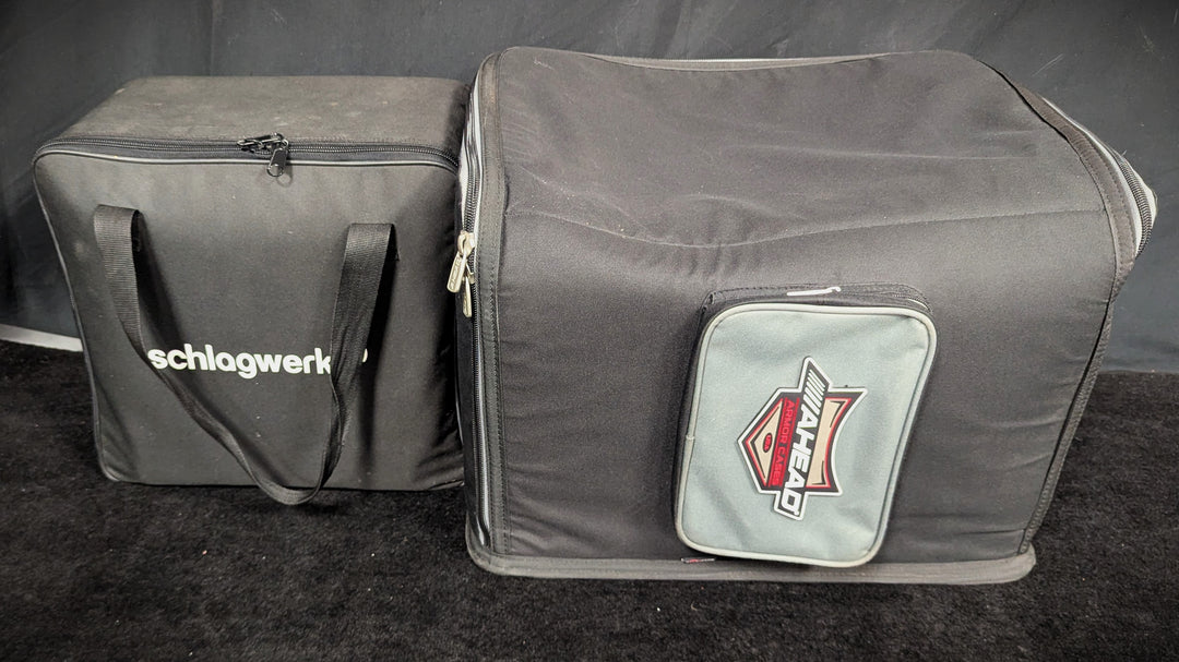 CP436 2inOne Dual Cajon & CAP100 Pedal with Cases