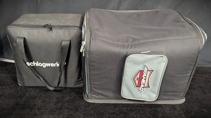 CP436 2inOne Dual Cajon & CAP100 Pedal with Cases