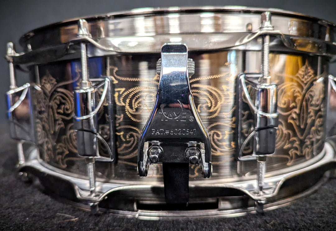 Metalworks Etched Brass Snare
