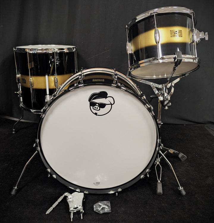 Hip Pig Black Gold Duco 3-Piece Shell Pack