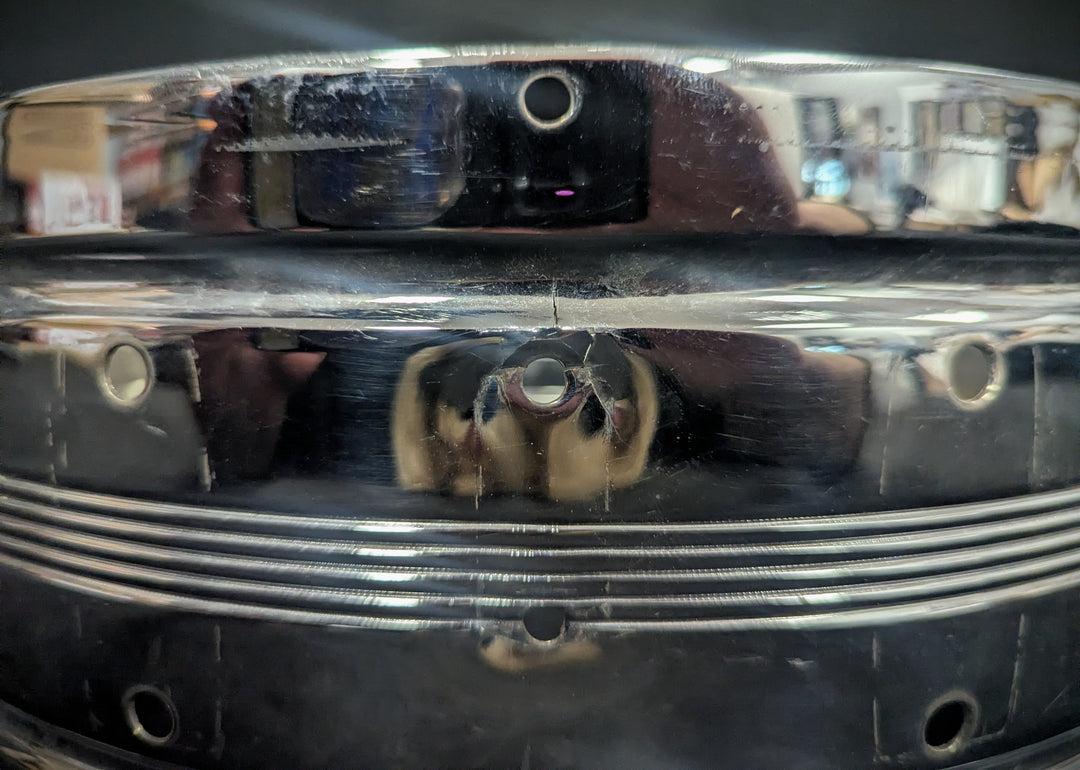 Stripped Brass 10-Lug Shell