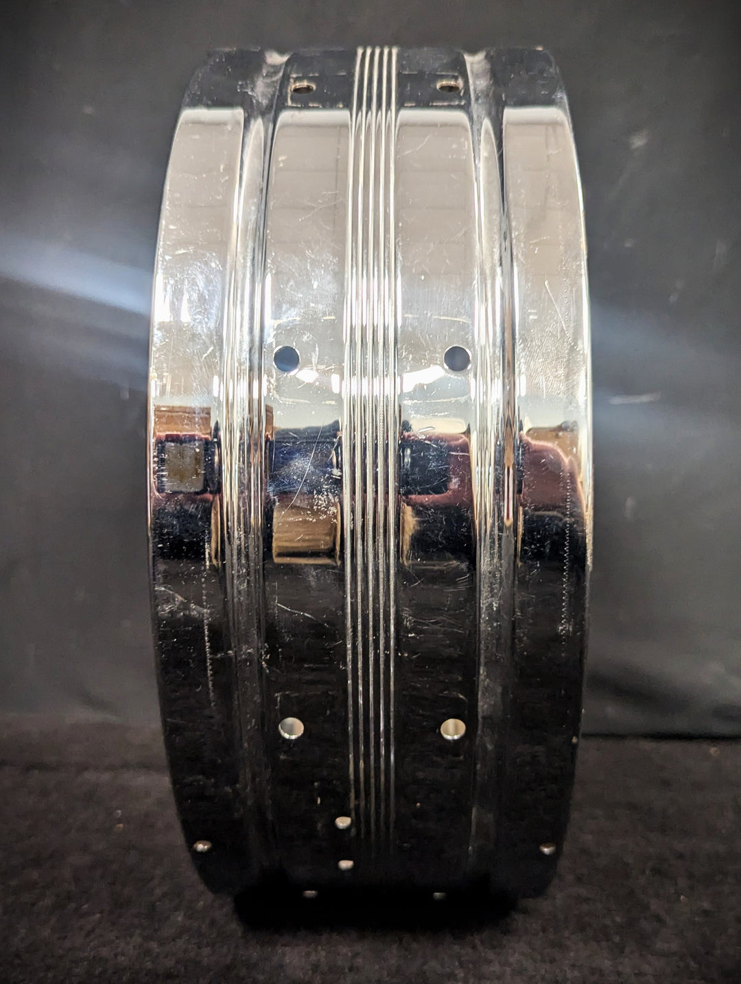 Stripped Brass 10-Lug Shell