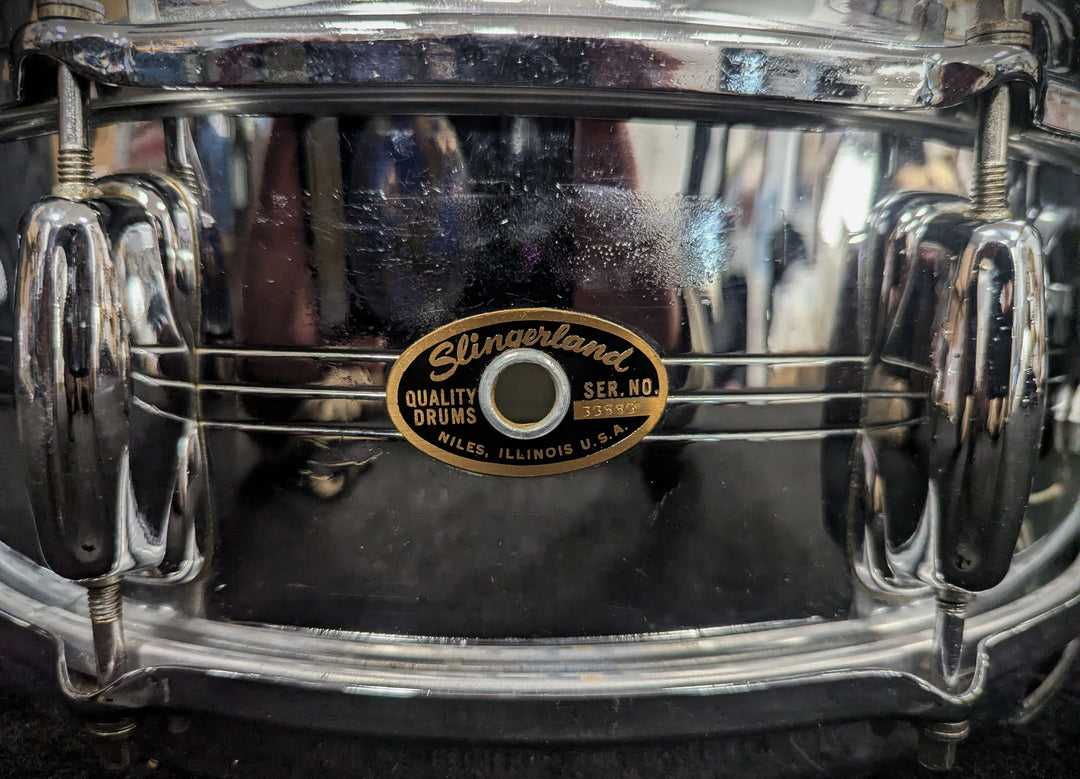 Vintage 1970s No. 130 Gene Krupa Sound King Snare