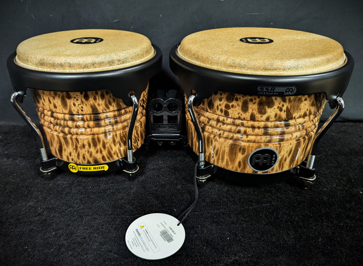 Marathon Designer Series Wood Bongo - Leopard Burl
