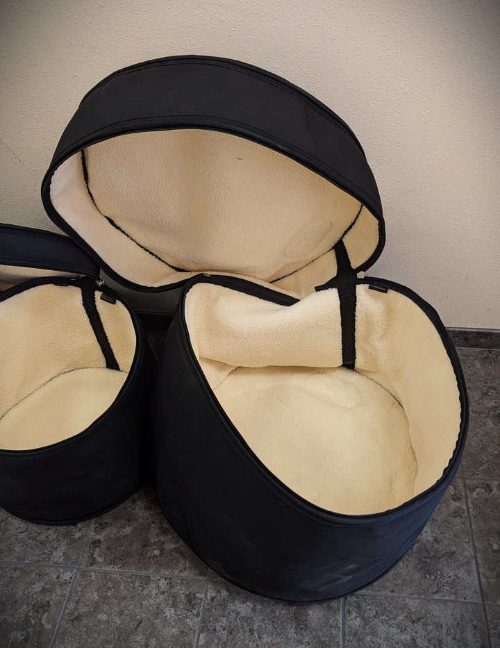 Fleece-Lined Drum Gig Bags 4-Piece Set - LOCAL PICKUP ONLY