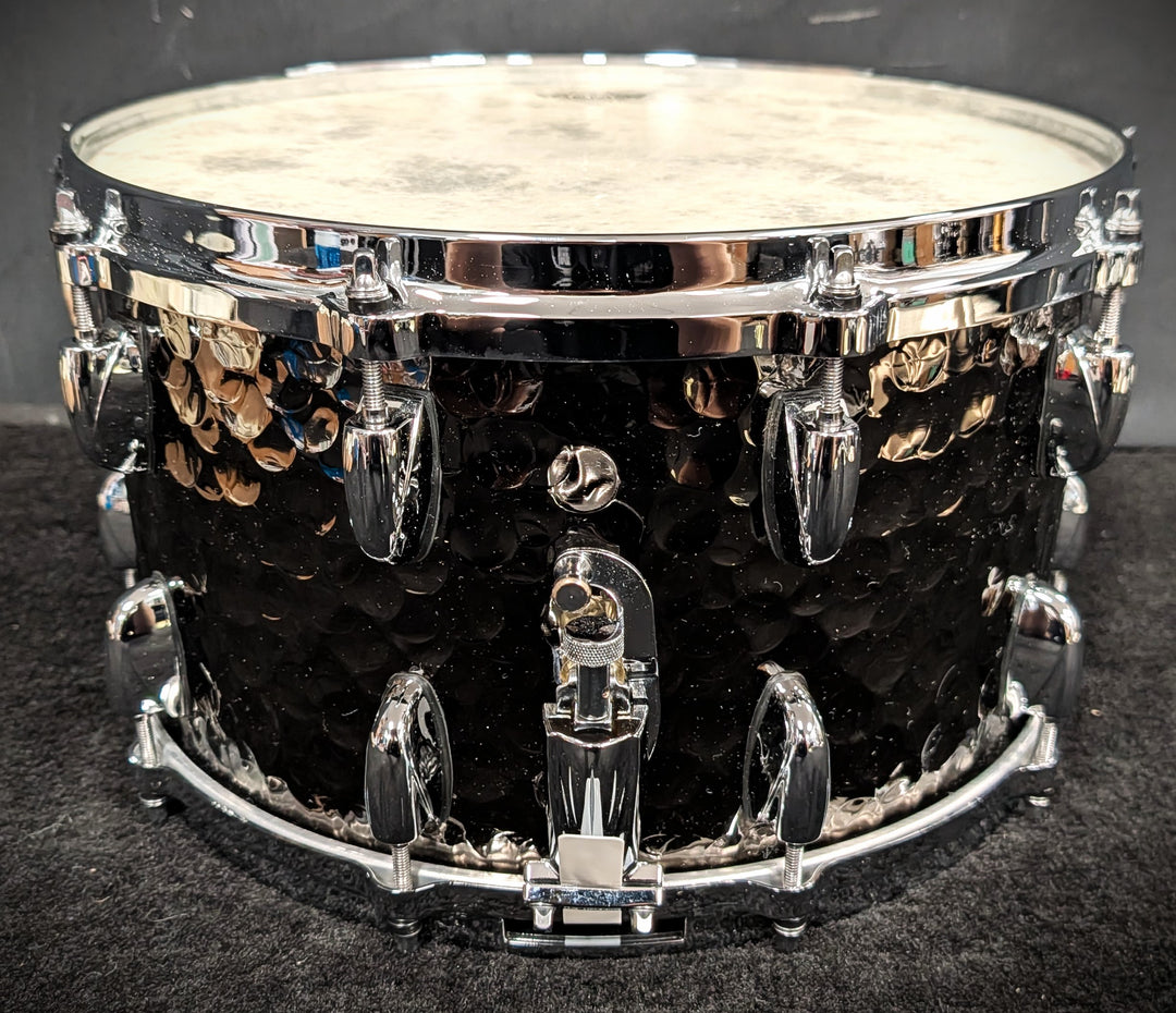 Hammered Black Steel Snare
