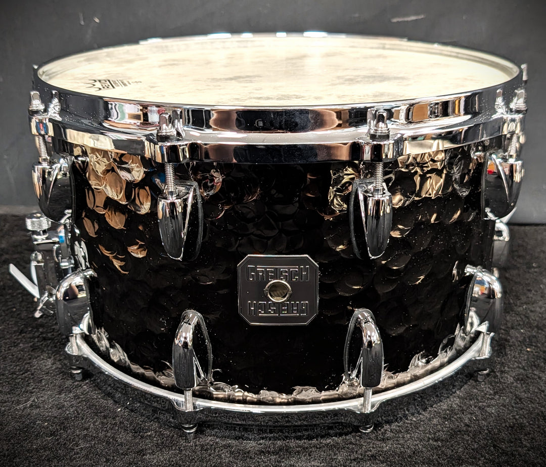 Hammered Black Steel Snare