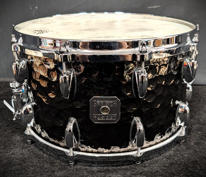 Hammered Black Steel Snare
