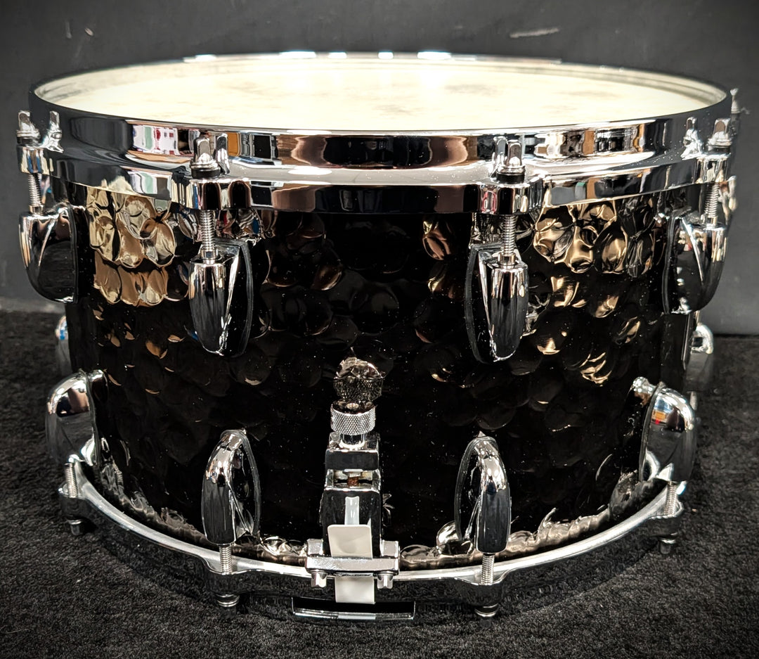 Hammered Black Steel Snare