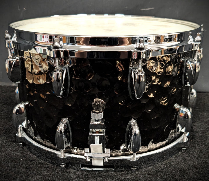Hammered Black Steel Snare