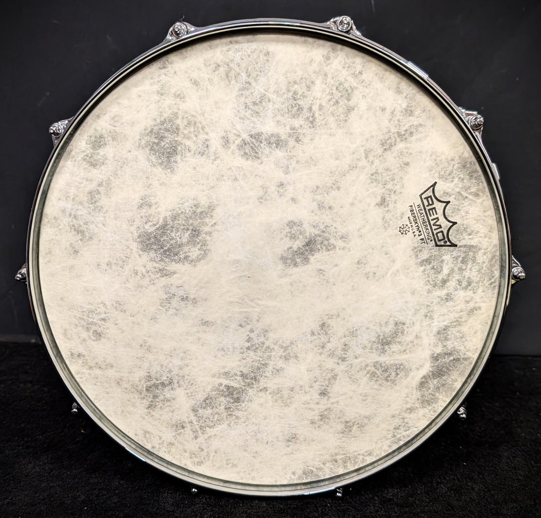Hammered Black Steel Snare