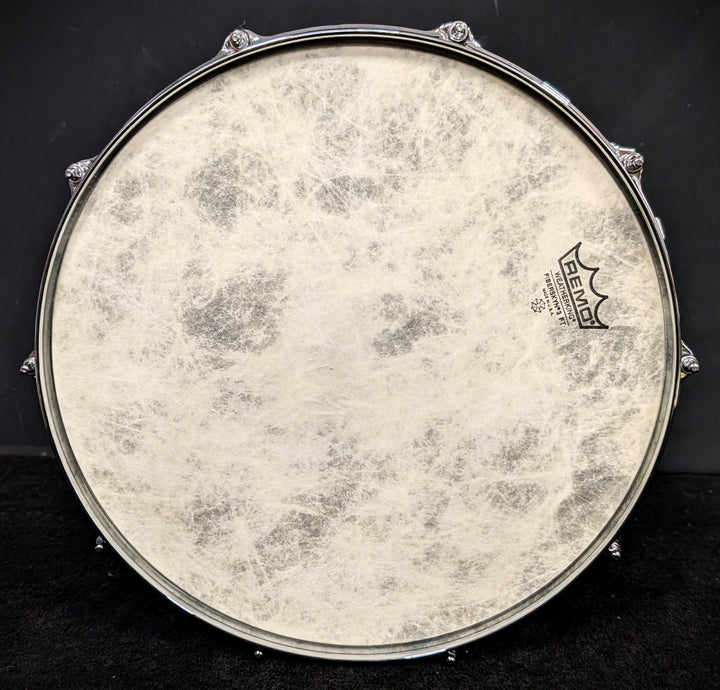 Hammered Black Steel Snare