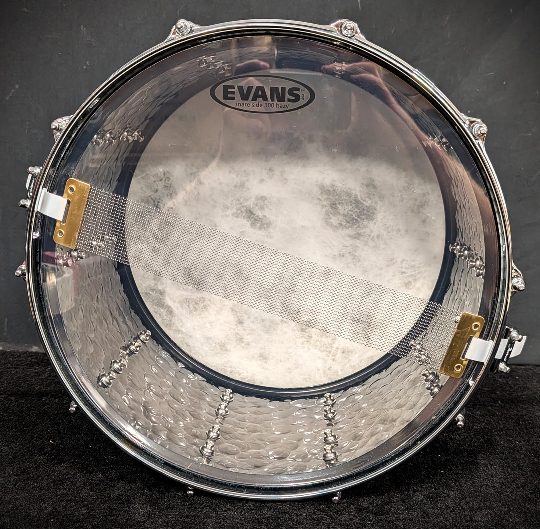 Hammered Black Steel Snare