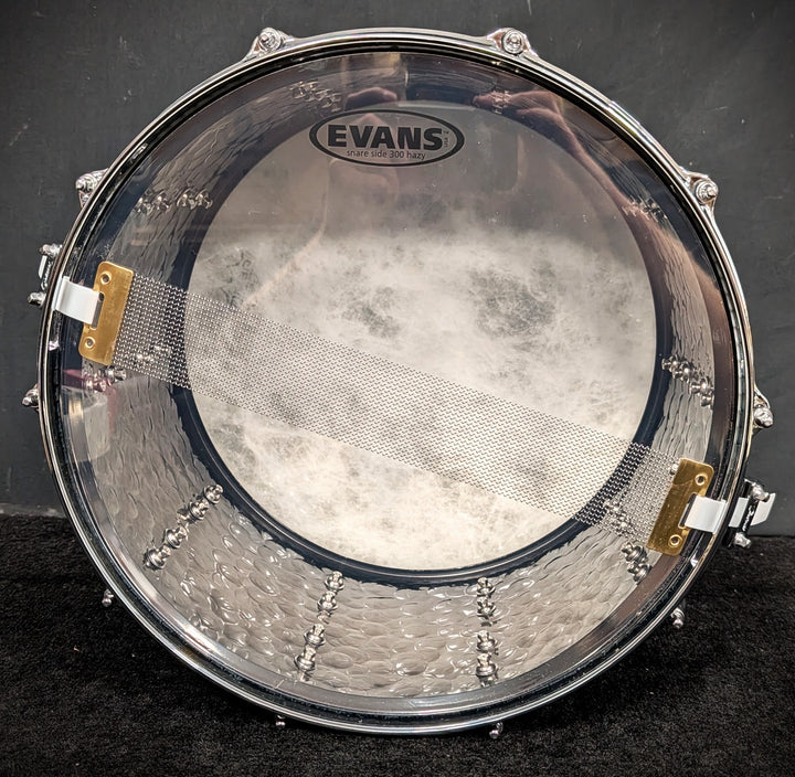 Hammered Black Steel Snare
