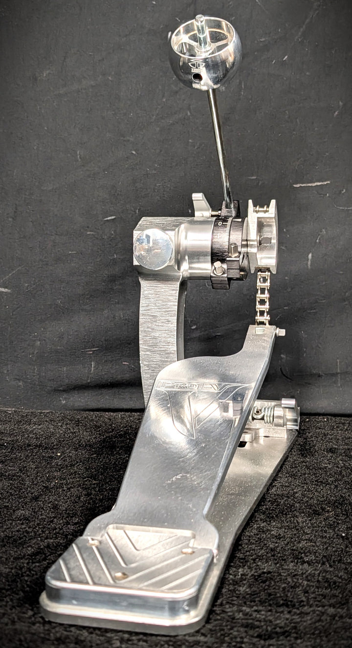 Pro 1-V Single Bass Drum Pedal with Direct Drive Conversion Parts