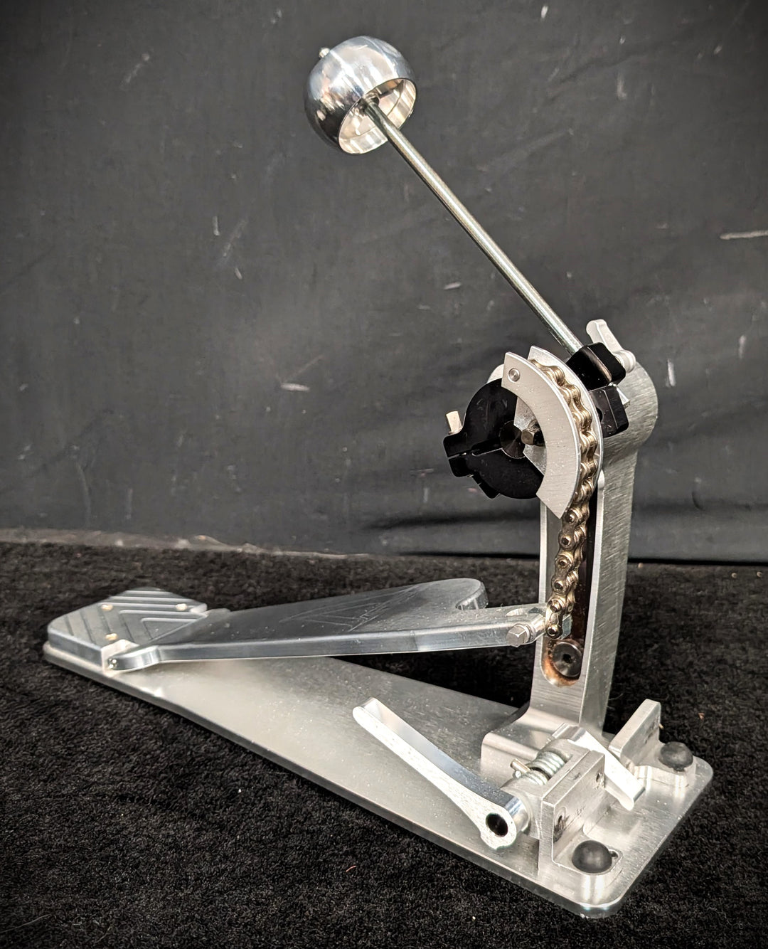 Pro 1-V Single Bass Drum Pedal with Direct Drive Conversion Parts
