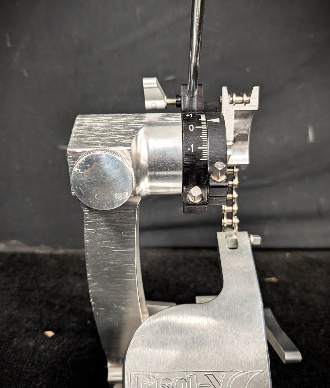 Pro 1-V Single Bass Drum Pedal with Direct Drive Conversion Parts