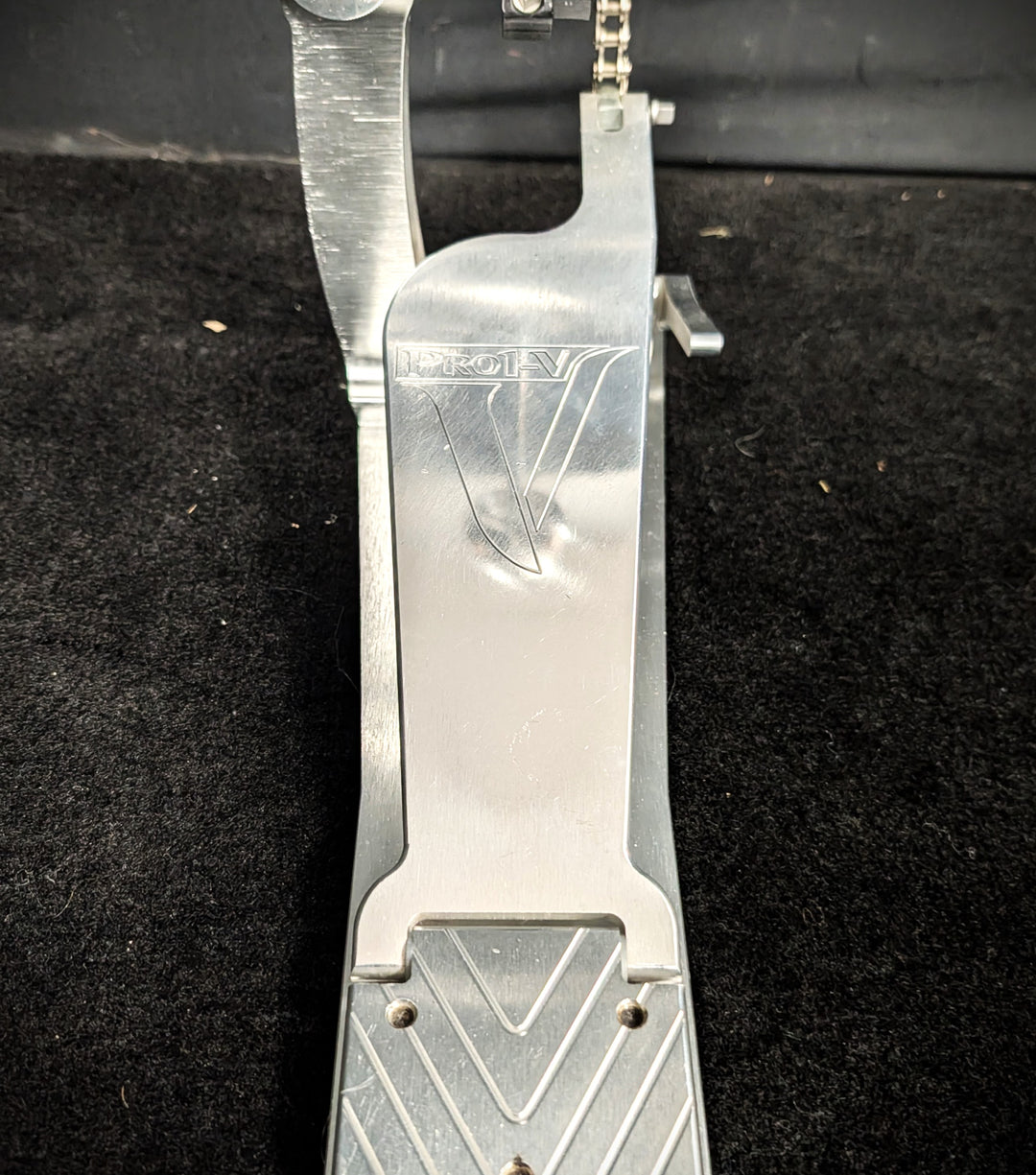 Pro 1-V Single Bass Drum Pedal with Direct Drive Conversion Parts