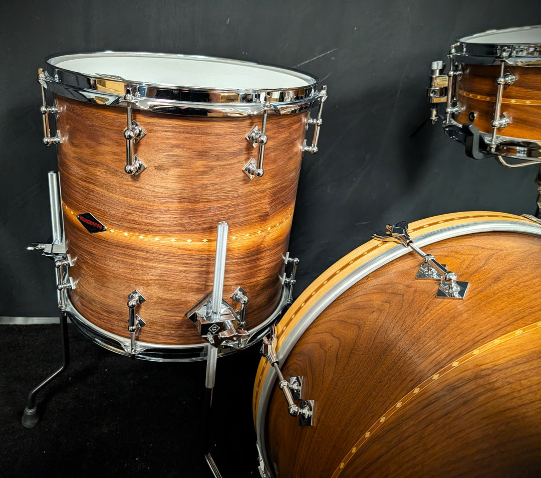 Walnut with Cherry Inlay 4 Piece Shell Pack