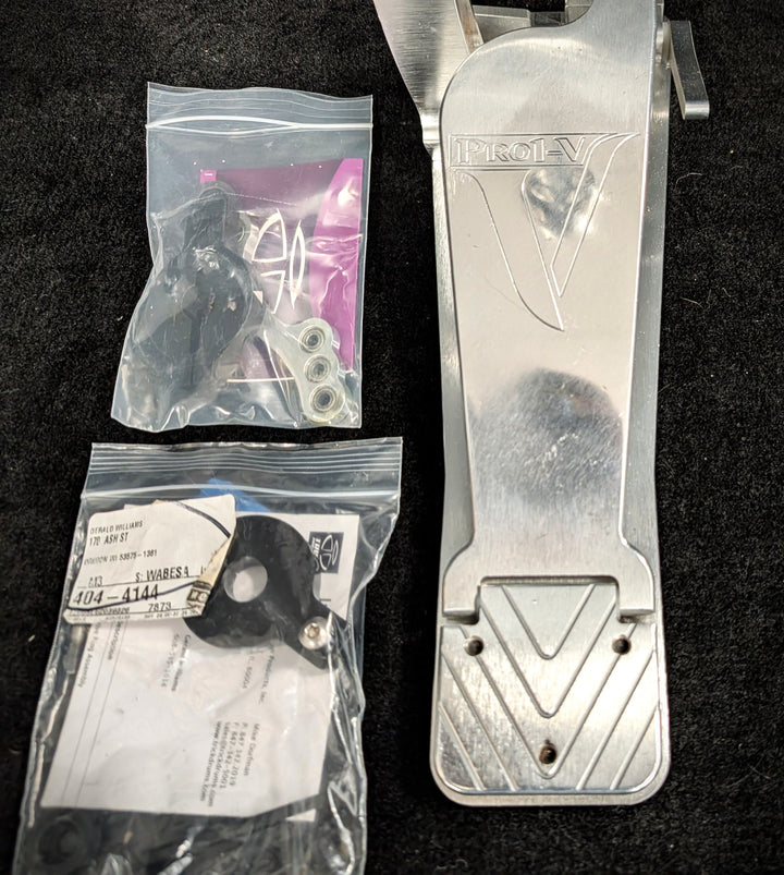 Pro 1-V Single Bass Drum Pedal with Direct Drive Conversion Parts