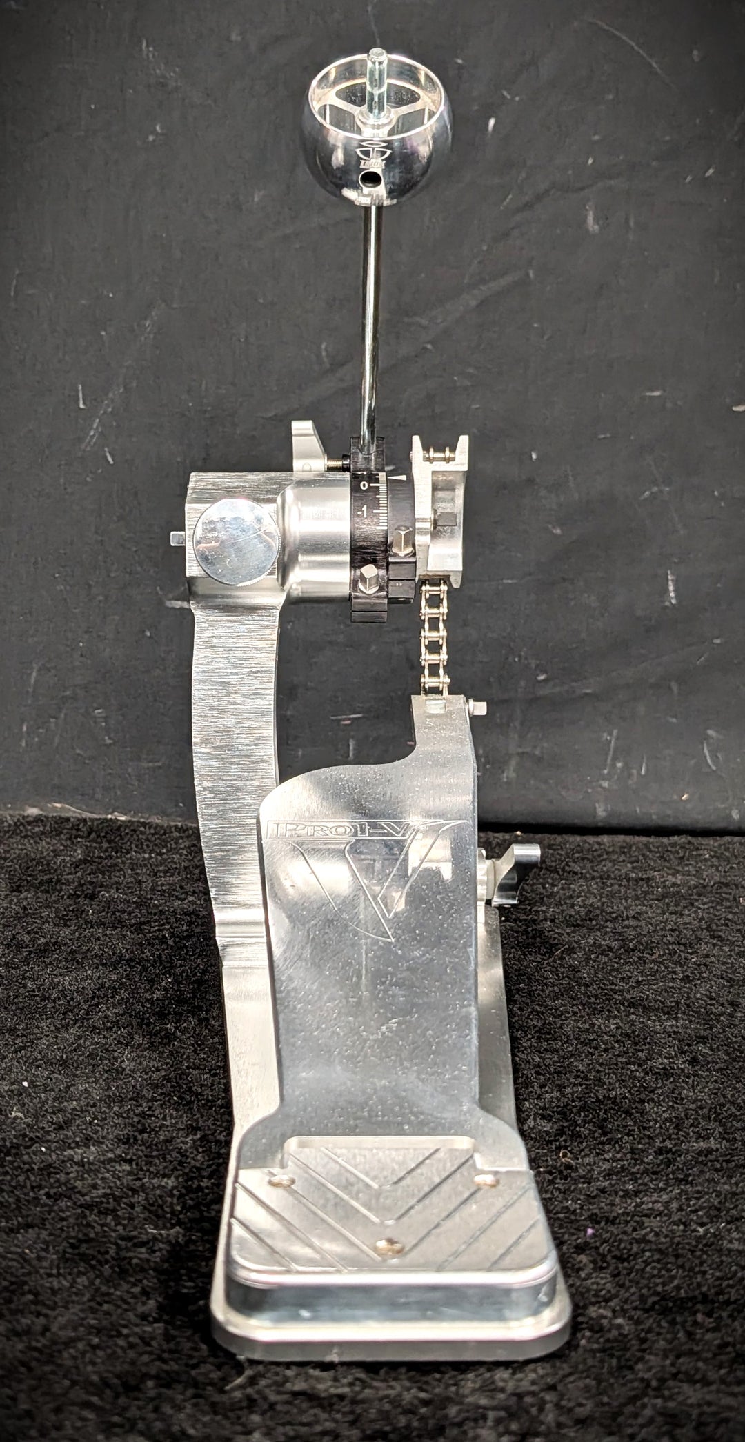 Pro 1-V Single Bass Drum Pedal with Direct Drive Conversion Parts
