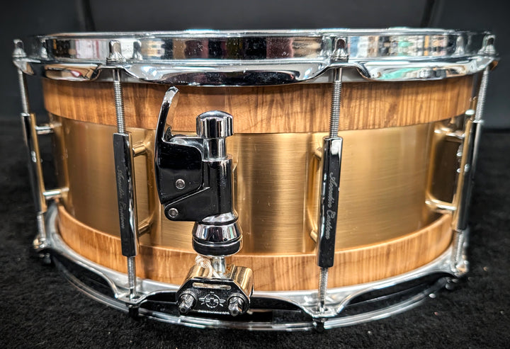 Bronze and Curly Maple  Snare