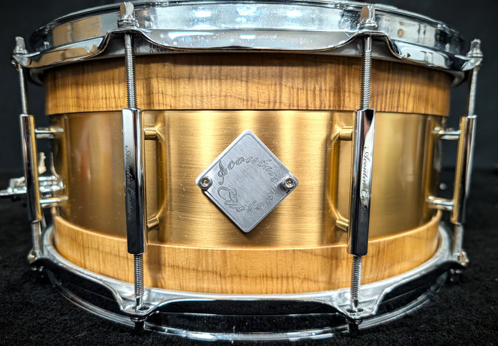 Bronze and Curly Maple  Snare