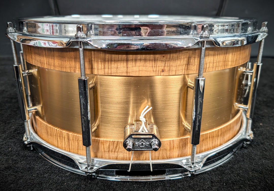 Bronze and Curly Maple  Snare